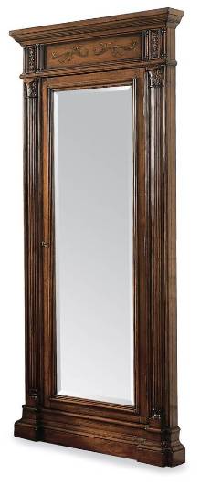 Picture of Floor Mirror w/Jewelry Armoire Storage       