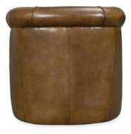 Picture of Axton Swivel Leather Club Chair       