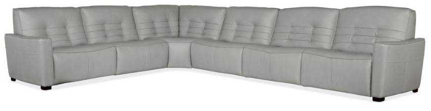 Picture of Reaux 6-Piece Sectional w/3 Power Recliners      