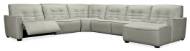 Picture of Reaux 6-Piece RAF Chaise Sectional w/2 Power Recliners    