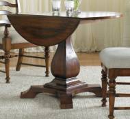 Picture of Round Drop Leaf Ped Table w/2-10in Leaves     