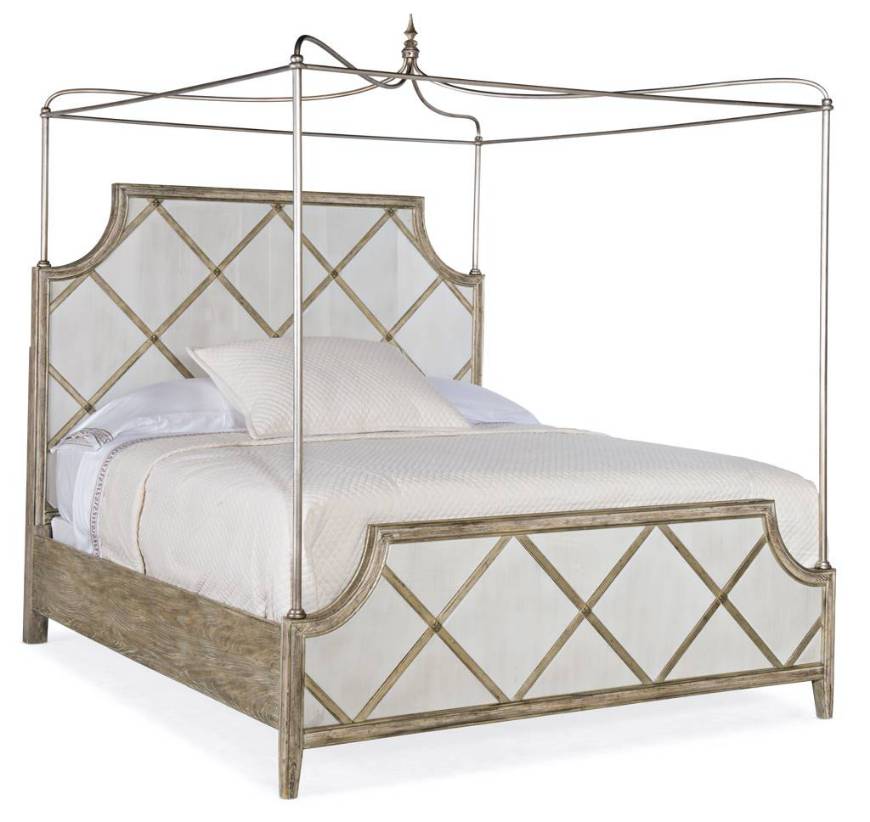 Picture of Diamont Canopy Cal King Panel Bed      
