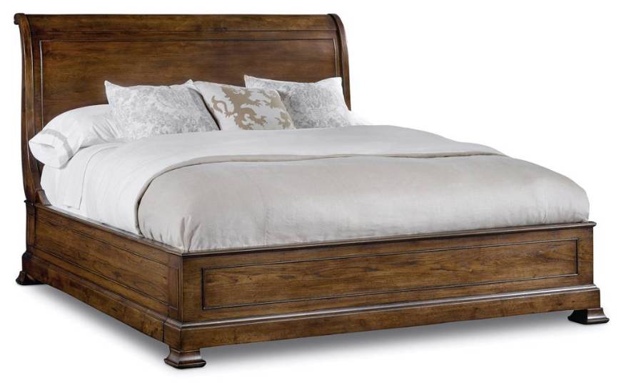 Picture of King Sleigh Bed w/Low Footboard       