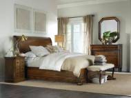 Picture of King Sleigh Bed w/Low Footboard       