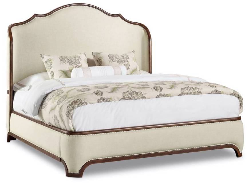 Picture of King Upholstered Shelter Bed        