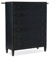 Picture of Six-Drawer Chest- Black         