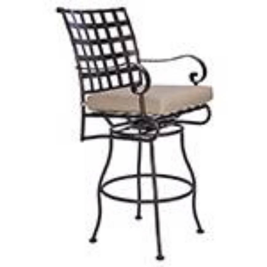 Picture of SWIVEL BAR STOOL WITH ARMS