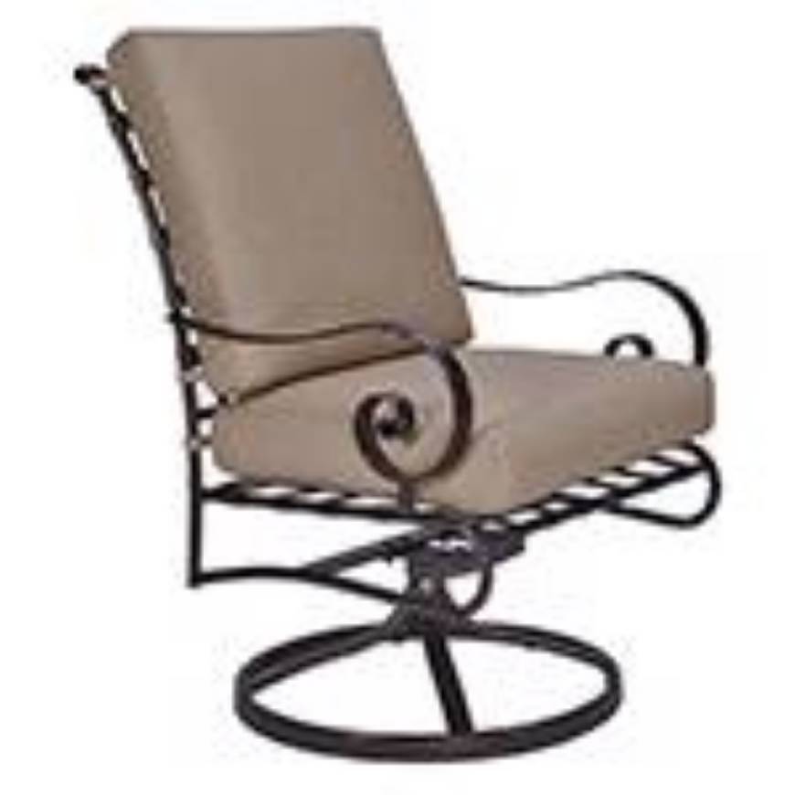 Picture of CLUB DINING SWIVEL ROCKER ARM CHAIR