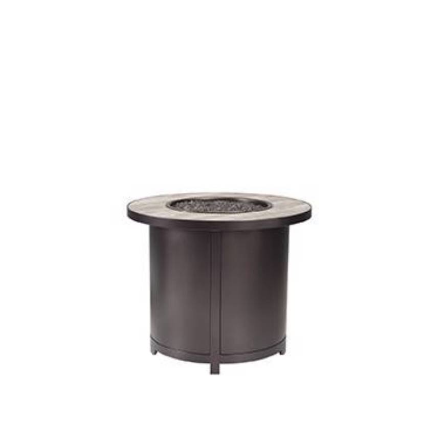 Picture of 30" RD. CHAT HEIGHT ELBA ALUMINUM FIRE PIT