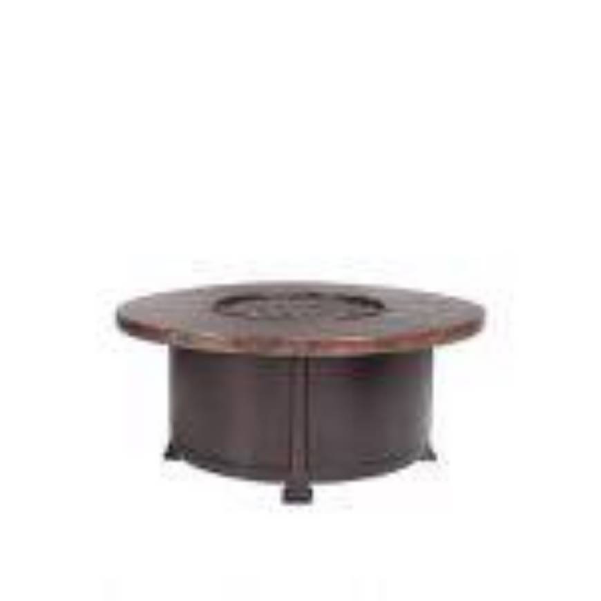 Picture of 36" RD. OCCASIONAL HEIGHT HAMMERED COPPER FIRE PIT