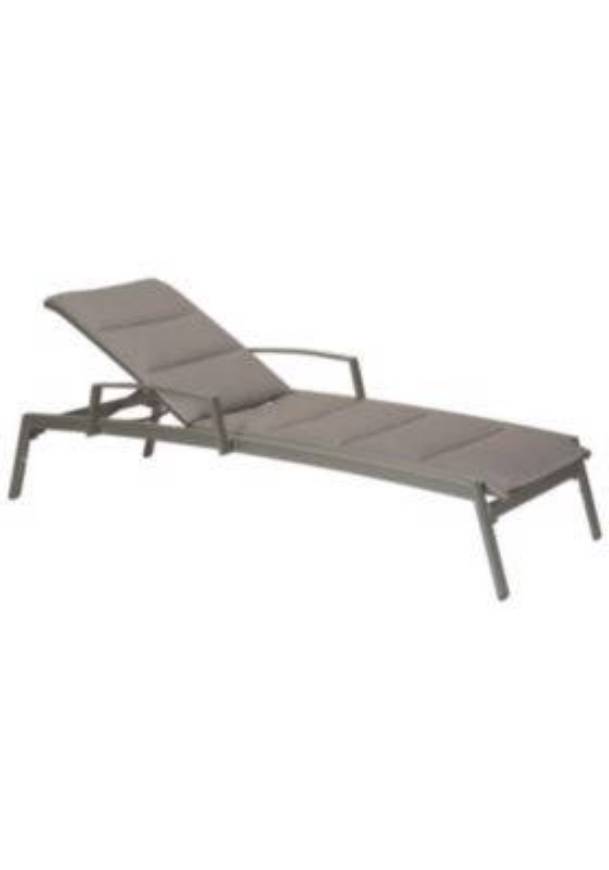 Picture of ELANCE PADDED CHAISE LOUNGE WITH ARMS