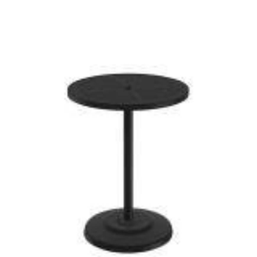Picture of BOULEVARD 30" ROUND KD PEDESTAL BAR UMBRELLA TABLE