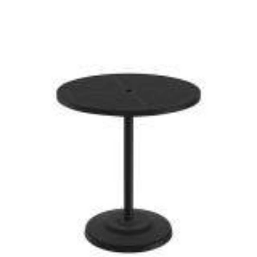 Picture of BOULEVARD 36" ROUND KD PEDESTAL BAR UMBRELLA TABLE