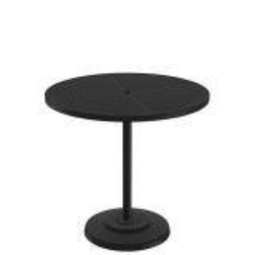 Picture of BOULEVARD 42" ROUND KD PEDESTAL BAR UMBRELLA TABLE