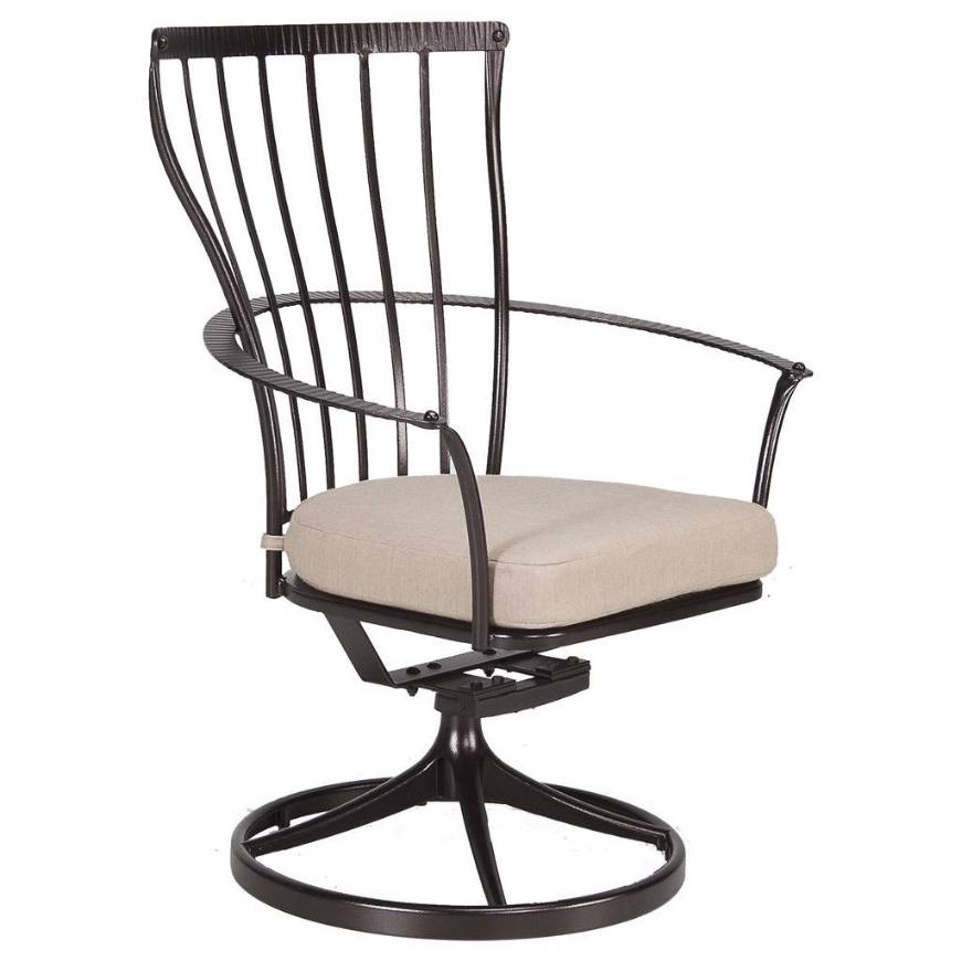 Picture of DINING SWIVEL ROCKER ARM CHAIR