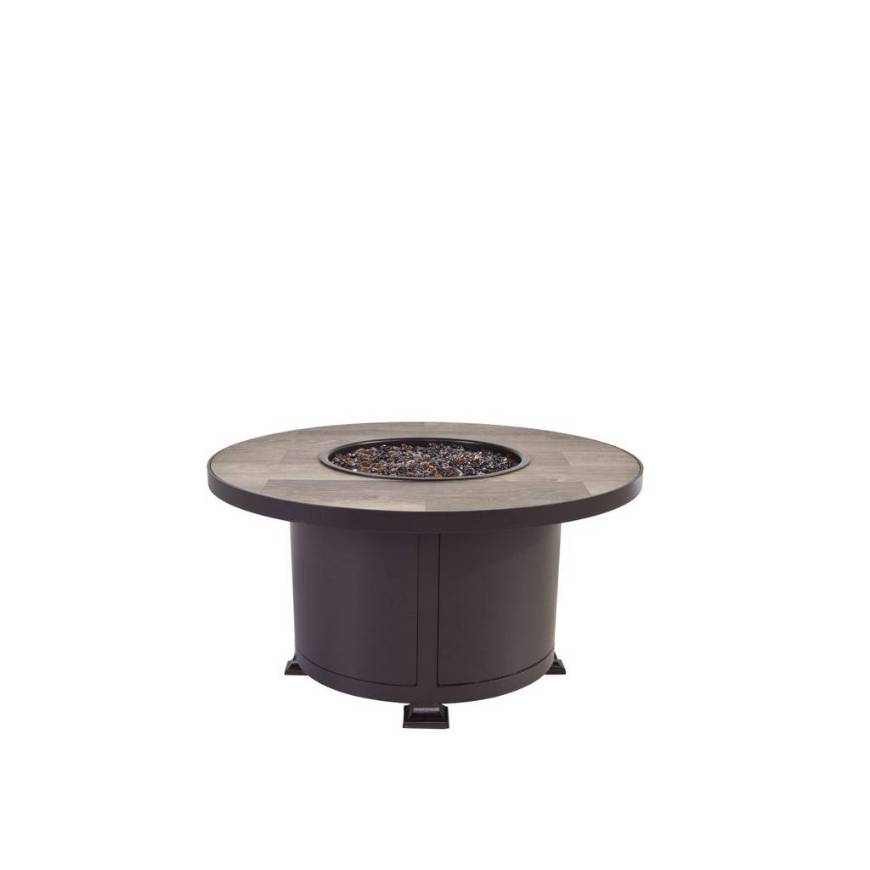 Picture of 36" RD. OCCASIONAL HEIGHT VULSINI ALUMINUM FIRE PIT