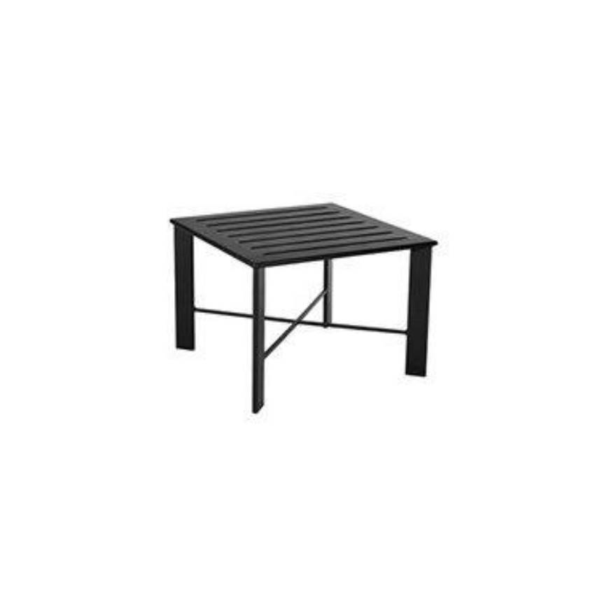 Picture of 28" SQ. ALUMINUM SLATTED TOP SIDE TABLE