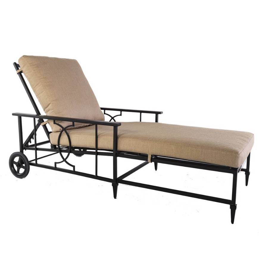 Picture of ADJUSTABLE CHAISE WITH WHEELS