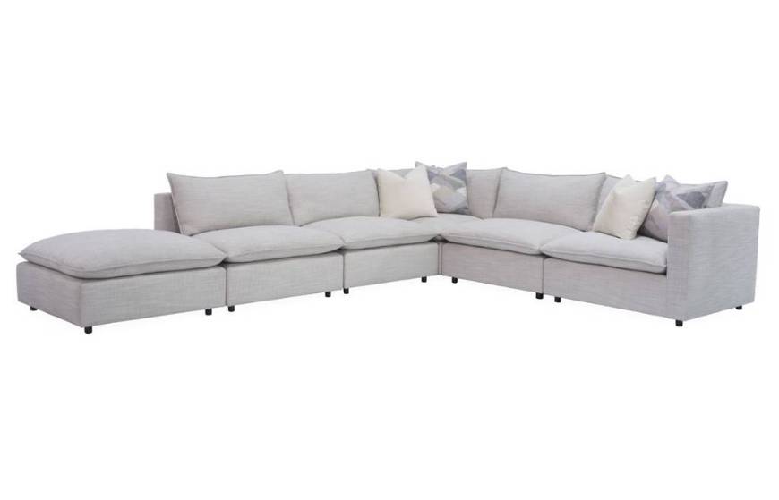 Picture of KYOTO 6PC MODULAR SECTIONAL (WITH BUMPER OTTOMAN)