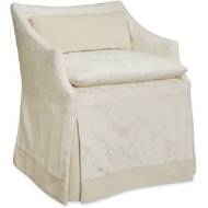 Picture of C5203-01C SLIPCOVERED LOW BACK CAMPAIGN CHAIR