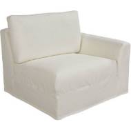 Picture of US127-04RF BERMUDA OUTDOOR SLIPCOVERED ONE ARM CHAIR